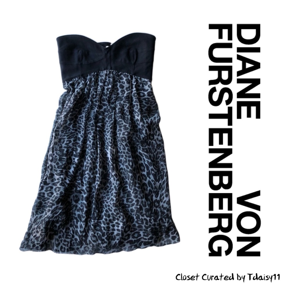 Diane von Furstenberg | Sz 12 Strapless Asti Dress